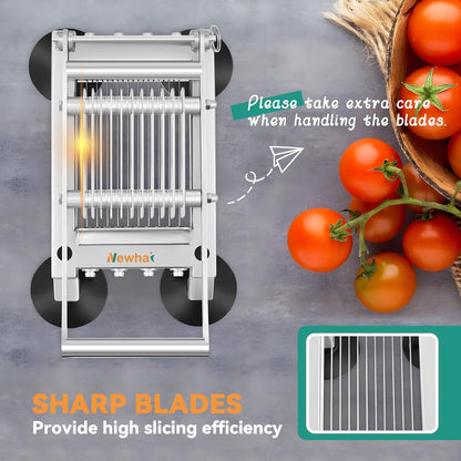 Commercial Tomato Slicer, 0.4"/10mm Stainless Steel