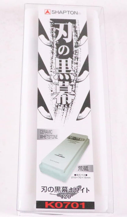 Shapton K0701 Blade Black #120 Rough White
