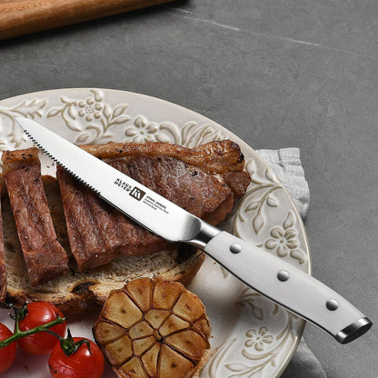 Stahl 4.5 Inch Steak Knives Set of 6 (Black)