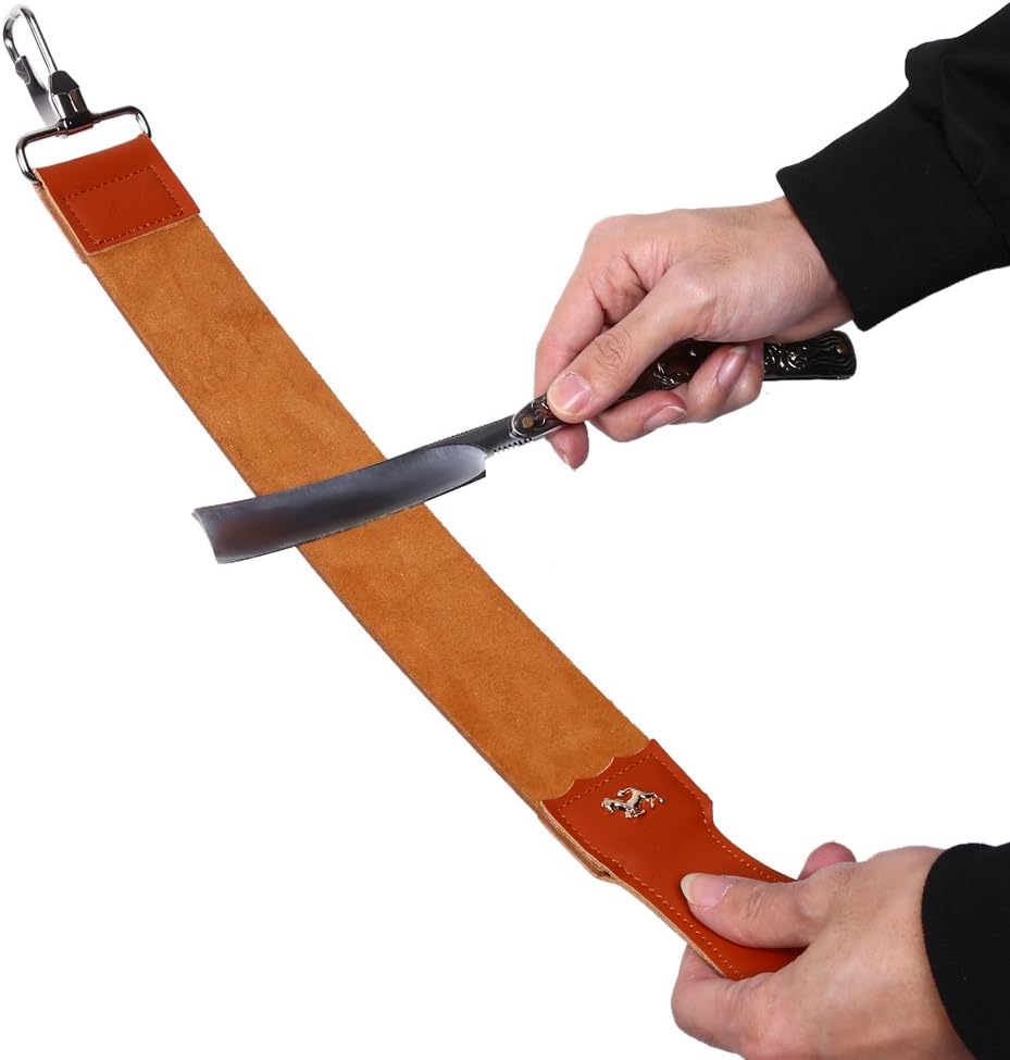 Sharpener Strop, Shaving Strop, Shaving Strap, Soft for Sharpening Straight Razors Home