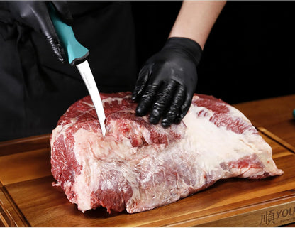Curved Boning Knife 6"(152mm) - High-carbon molybdenum steel blade - Butcher's Kitchen Boning Knife - Ergonomic & non-slip handle