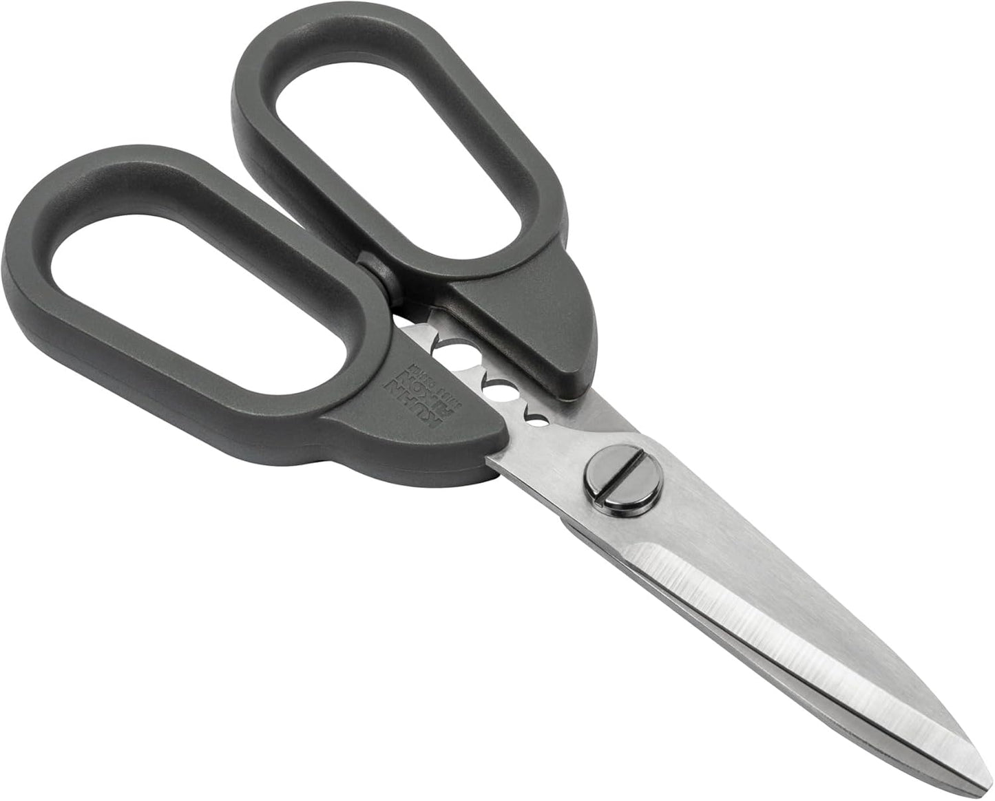 Pro Kitchen Shears | Micro-Serrated Blades, Quick Release Spring, Self-Sharpening Blade