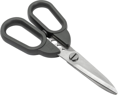 Pro Kitchen Shears | Micro-Serrated Blades, Quick Release Spring, Self-Sharpening Blade