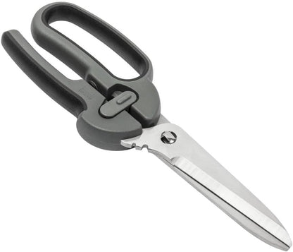 Pro Kitchen Shears | Micro-Serrated Blades, Quick Release Spring, Self-Sharpening Blade