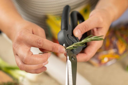 Pro Kitchen Shears | Micro-Serrated Blades, Quick Release Spring, Self-Sharpening Blade