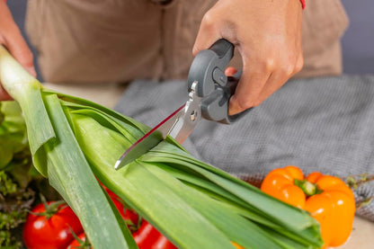 Pro Kitchen Shears | Micro-Serrated Blades, Quick Release Spring, Self-Sharpening Blade