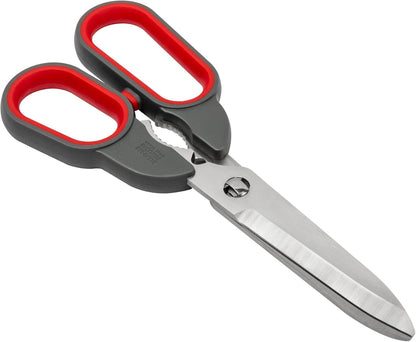 Pro Kitchen Shears | Micro-Serrated Blades, Quick Release Spring, Self-Sharpening Blade