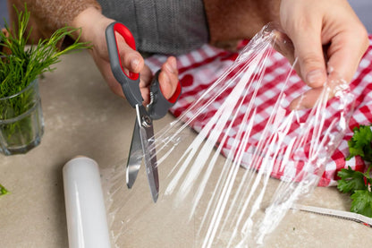 Pro Kitchen Shears | Micro-Serrated Blades, Quick Release Spring, Self-Sharpening Blade