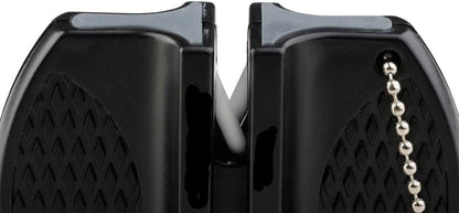 Portable Knife Sharpener - Professional Grade Sharpening Tool with Tungsten and Ceramic Rods