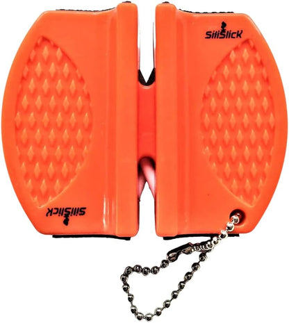 Portable Knife Sharpener - Professional Grade Sharpening Tool with Tungsten and Ceramic Rods