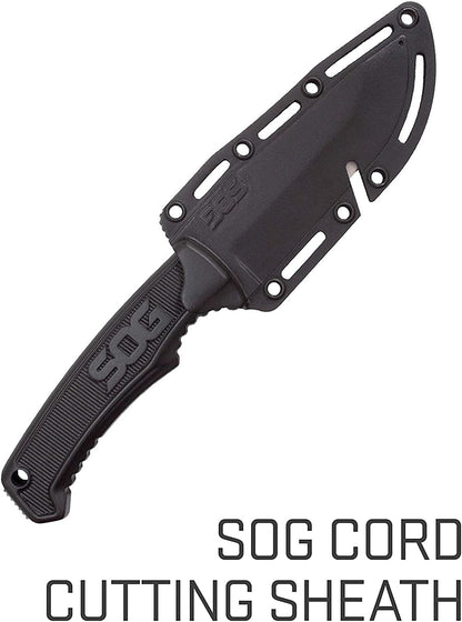 Survival Knife with Sheath - Field Knife Fixed Blade Knives 4 Inch Tactical Knife and Bushcraft Knife w/Full Tang Hunting Knife Blade (FK1001-CP)