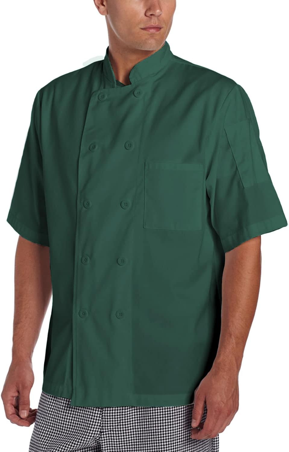 Men's Short Sleeve Unisex Classic Chef Coat