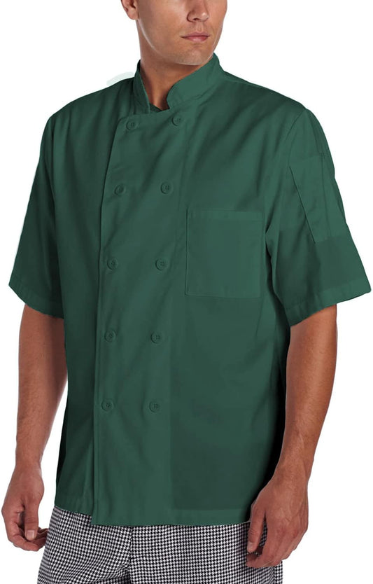 Men's Short Sleeve Unisex Classic Chef Coat