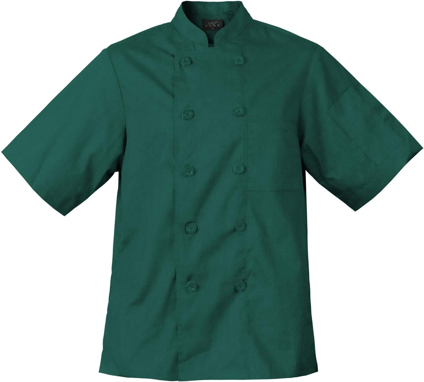 Men's Short Sleeve Unisex Classic Chef Coat