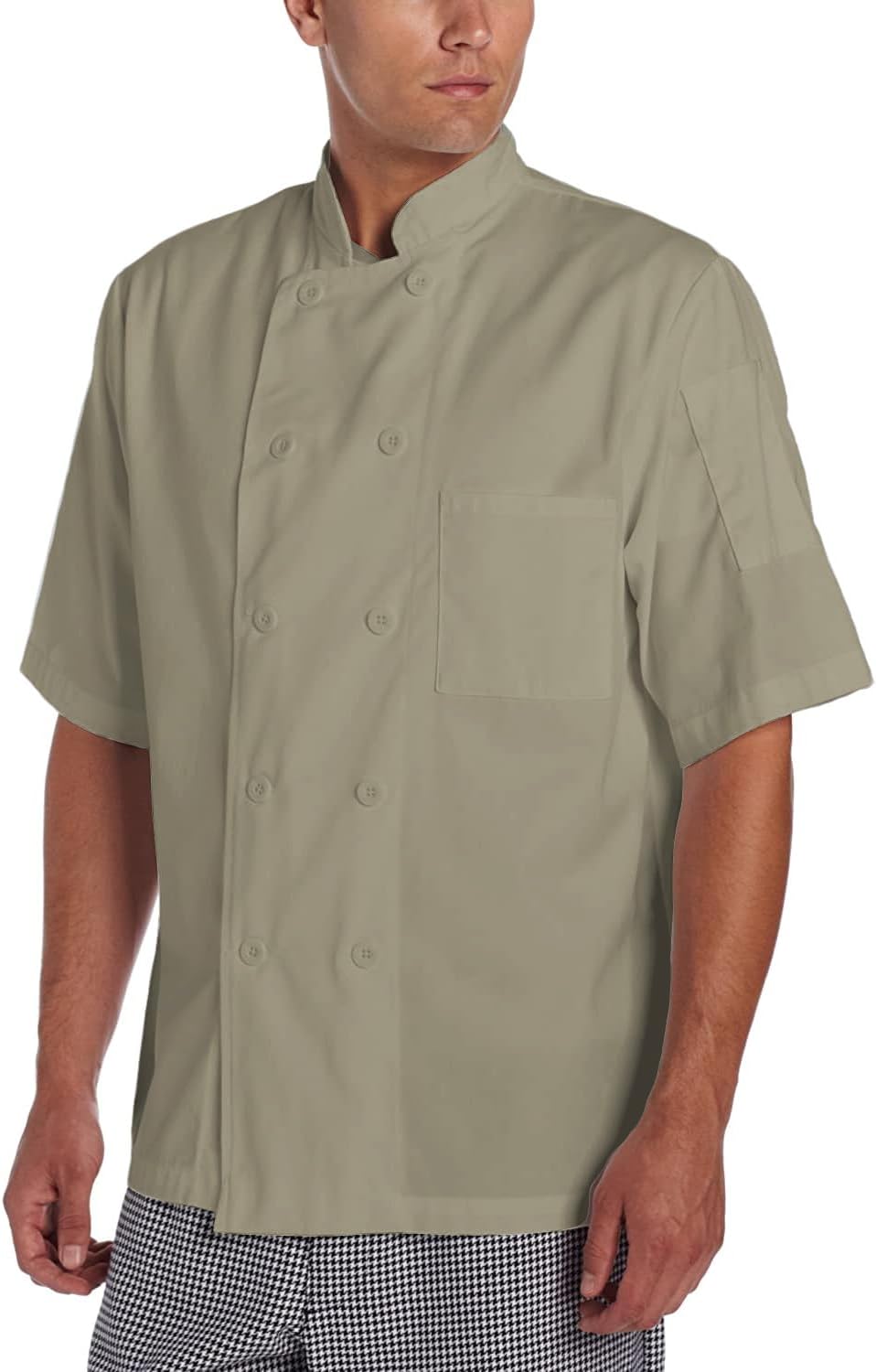 Men's Short Sleeve Unisex Classic Chef Coat