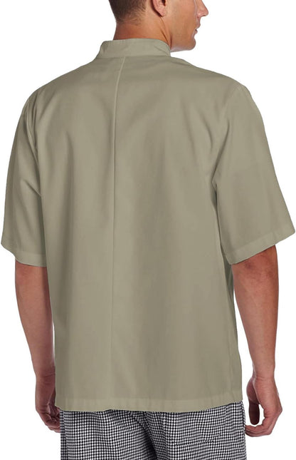 Men's Short Sleeve Unisex Classic Chef Coat