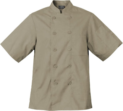 Men's Short Sleeve Unisex Classic Chef Coat