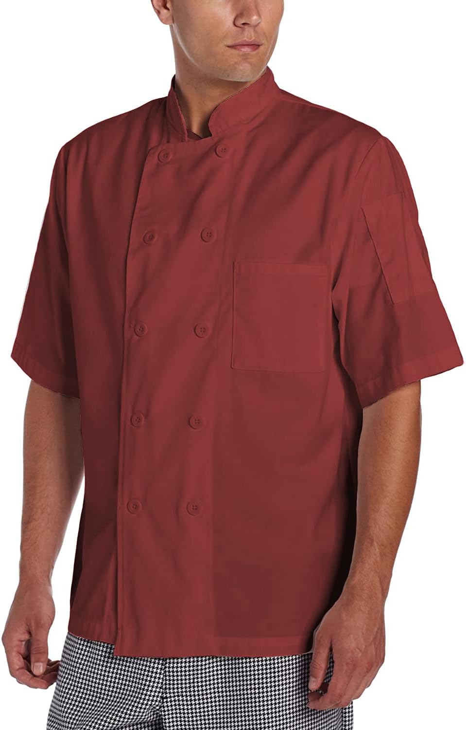 Men's Short Sleeve Unisex Classic Chef Coat