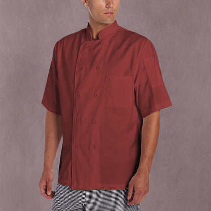 Men's Short Sleeve Unisex Classic Chef Coat