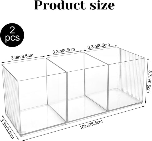 Large Cutlery Storage Organizer, Plastic Cutlery Utensil Holder Storage Organizer Caddy for Kitchen Countertop Organization, Holds Fork, Knife, Spoon, Silverware Tableware Storage Box
