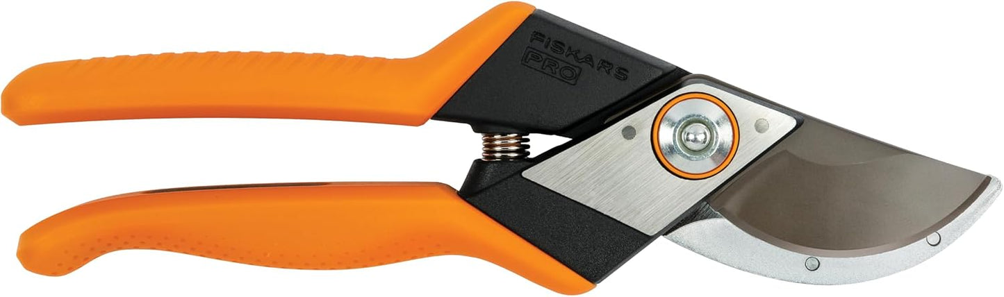 Bypass Pruning Shears, Branch Cutter with 5/8" Cut Capacity, Garden Shears with Sharp Steel Blade, Rust Resistant, Ergonomic Pruners with Comfort Handle and Safety Lock, Gardening Hand Tools