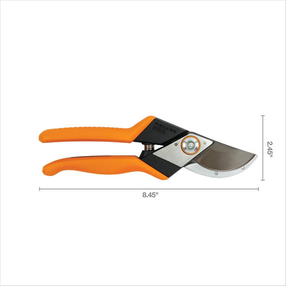 Bypass Pruning Shears, Branch Cutter with 5/8" Cut Capacity, Garden Shears with Sharp Steel Blade, Rust Resistant, Ergonomic Pruners with Comfort Handle and Safety Lock, Gardening Hand Tools