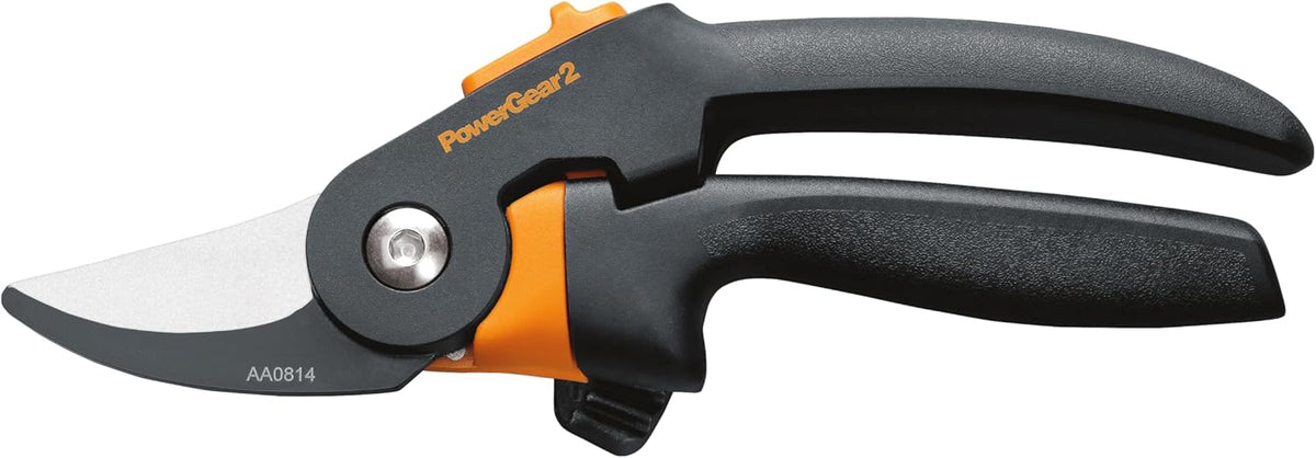 Bypass Pruning Shears, Branch Cutter with 5/8" Cut Capacity, Garden Shears with Sharp Steel Blade, Rust Resistant, Ergonomic Pruners with Comfort Handle and Safety Lock, Gardening Hand Tools
