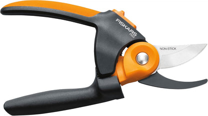 Bypass Pruning Shears, Branch Cutter with 5/8" Cut Capacity, Garden Shears with Sharp Steel Blade, Rust Resistant, Ergonomic Pruners with Comfort Handle and Safety Lock, Gardening Hand Tools