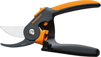 Bypass Pruning Shears, Branch Cutter with 5/8" Cut Capacity, Garden Shears with Sharp Steel Blade, Rust Resistant, Ergonomic Pruners with Comfort Handle and Safety Lock, Gardening Hand Tools