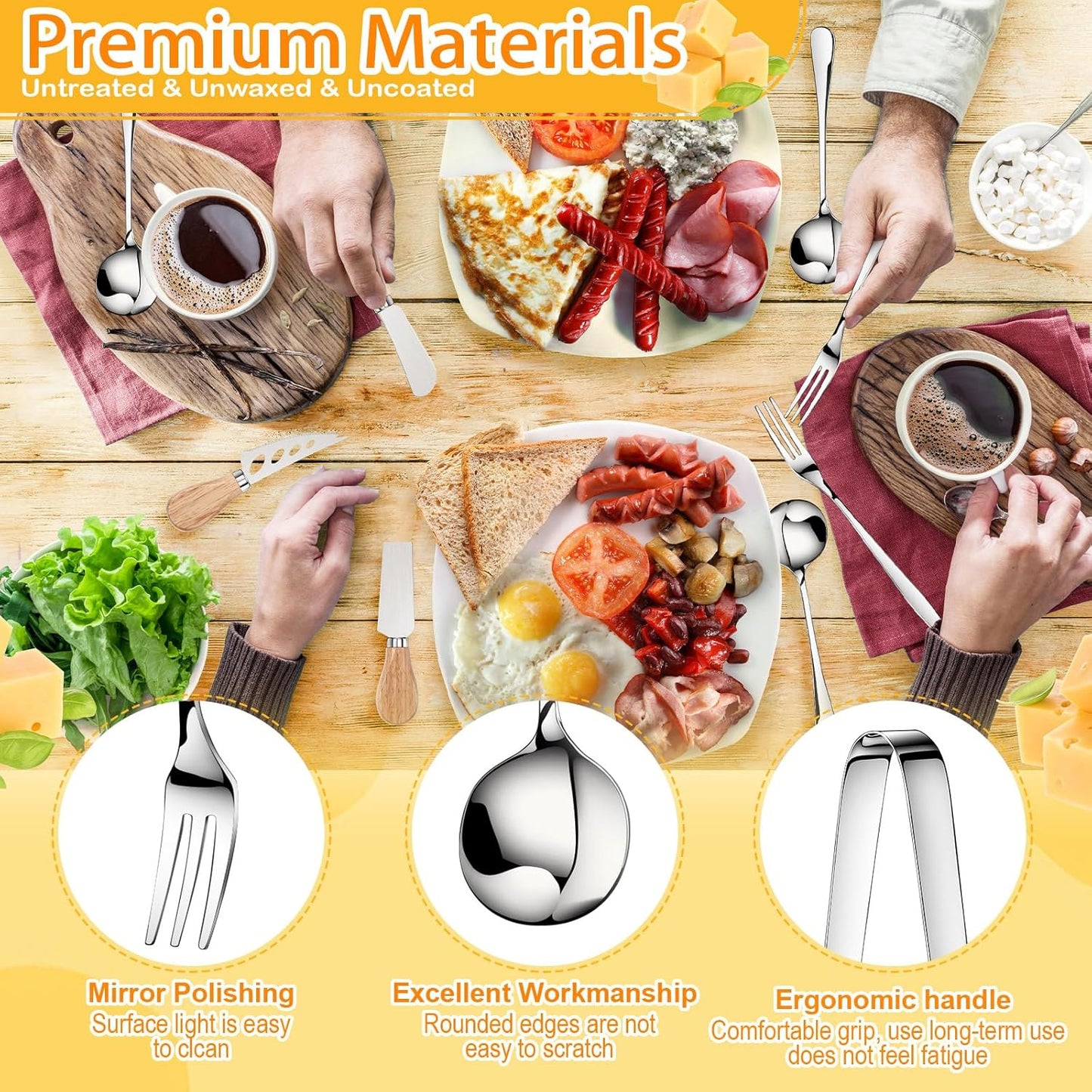 Charcuterie Boards Gift Set Large Bamboo Cheese Board with Ceramic Dip Bowl, Butter Knives Set Kit, Mini Tongs, Spoons, Forks, Honey Sticks, Cocktail Picks for Entertaining Gift for Christmas