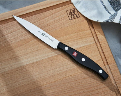 Twin Signature Paring Knife Ultra-Sharp Friodur Ice-Hardened Blade | Made in Company-Owned German Factory with Special Formula Steel. Dishwasher Safe, Comfortable Grip for Effortless Meal Prep.