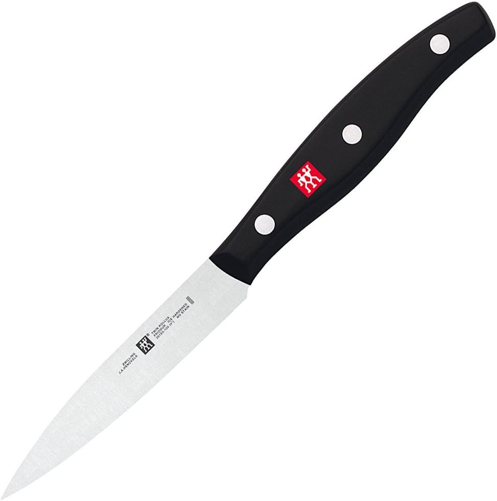 Twin Signature Paring Knife Ultra-Sharp Friodur Ice-Hardened Blade | Made in Company-Owned German Factory with Special Formula Steel. Dishwasher Safe, Comfortable Grip for Effortless Meal Prep.