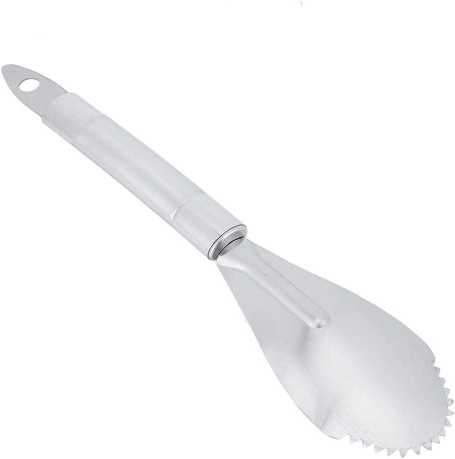 Citrus Peeler Stainless Steel Serrated Curved Blade