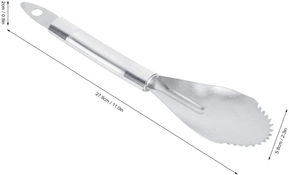 Citrus Peeler Stainless Steel Serrated Curved Blade