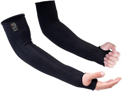 Protective Arm Sleeves, Cut Heat Resistant Arm Protectors Anti Abrasion Safety Armband for Garden Kitchen Work 1 Pair