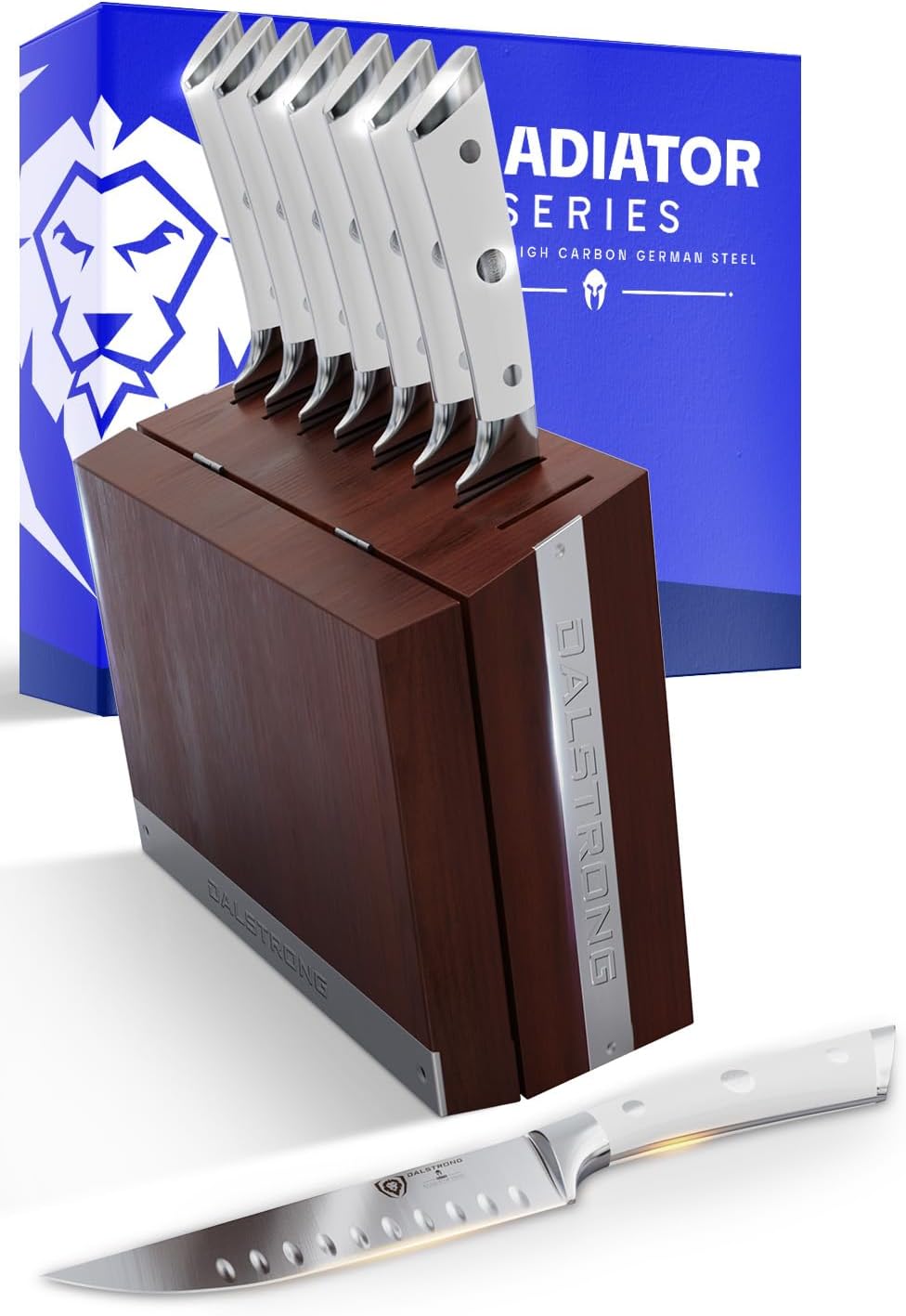 8-Pc Steak Knife Set, 5" - German HC Steel