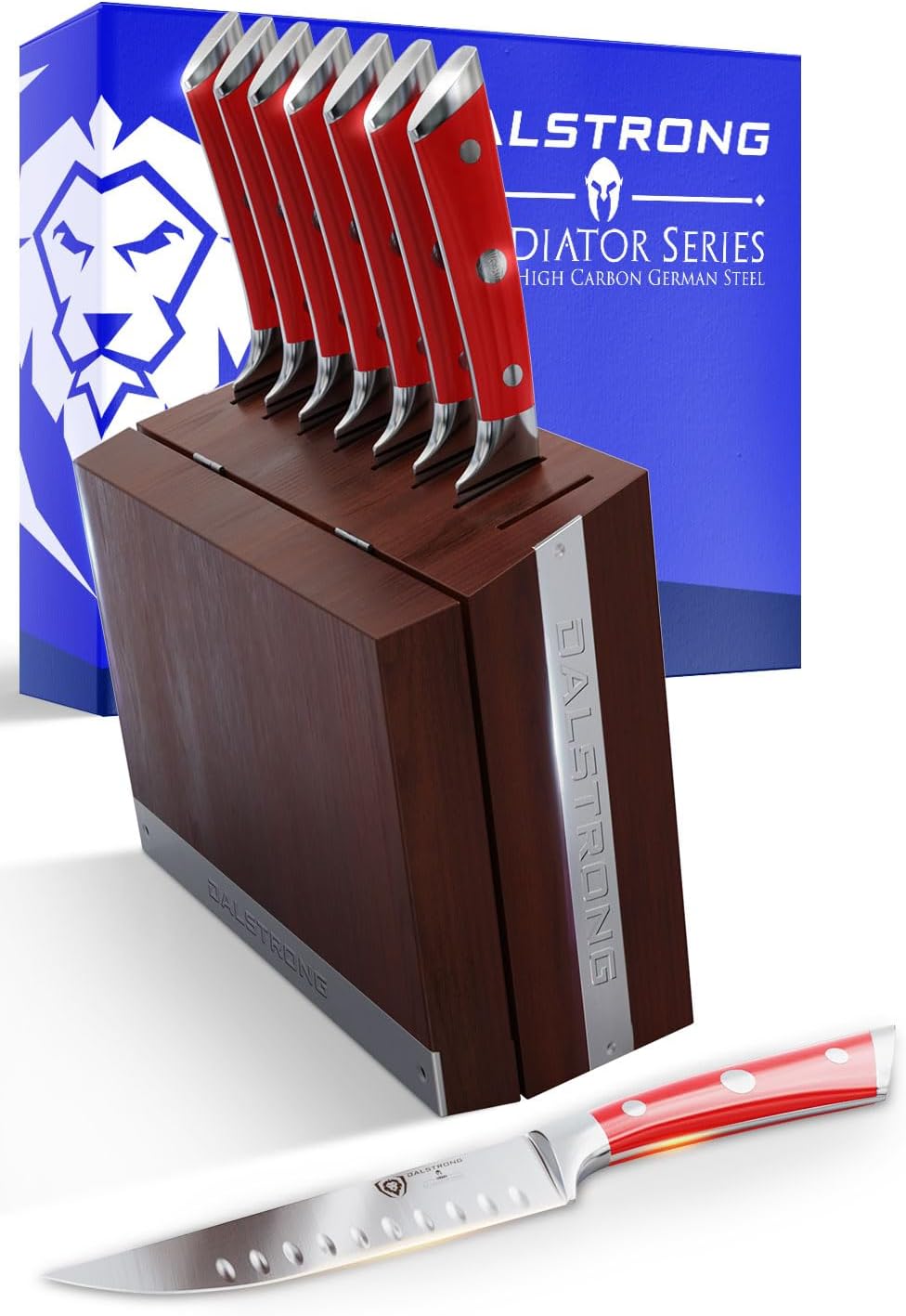 8-Pc Steak Knife Set, 5" - German HC Steel