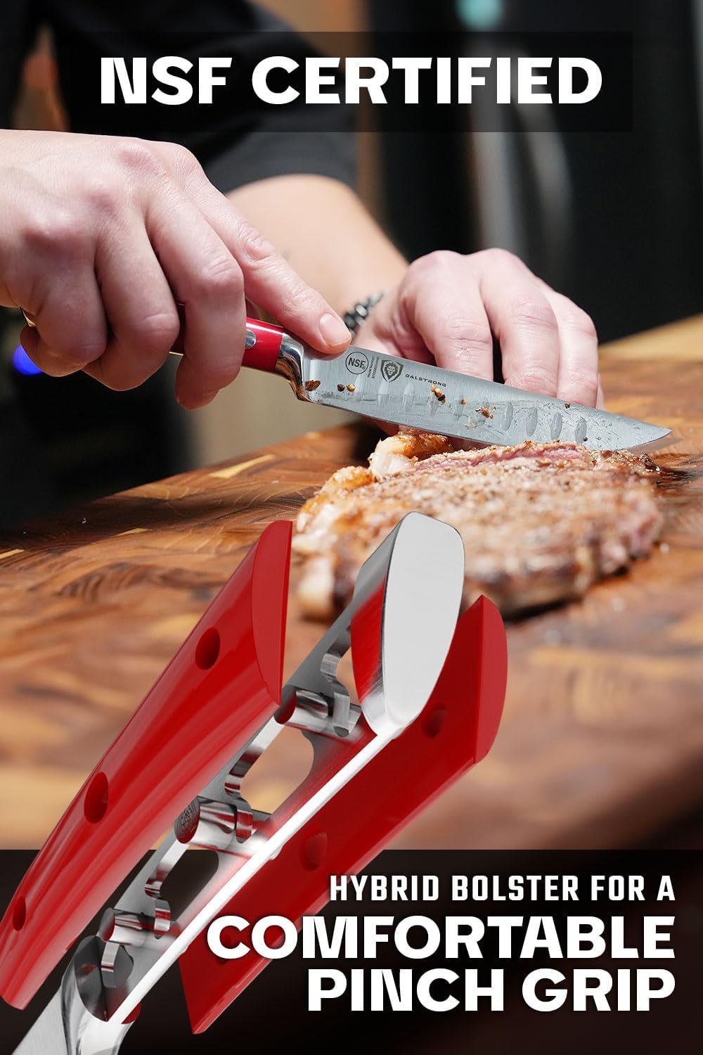 8-Pc Steak Knife Set, 5" - German HC Steel