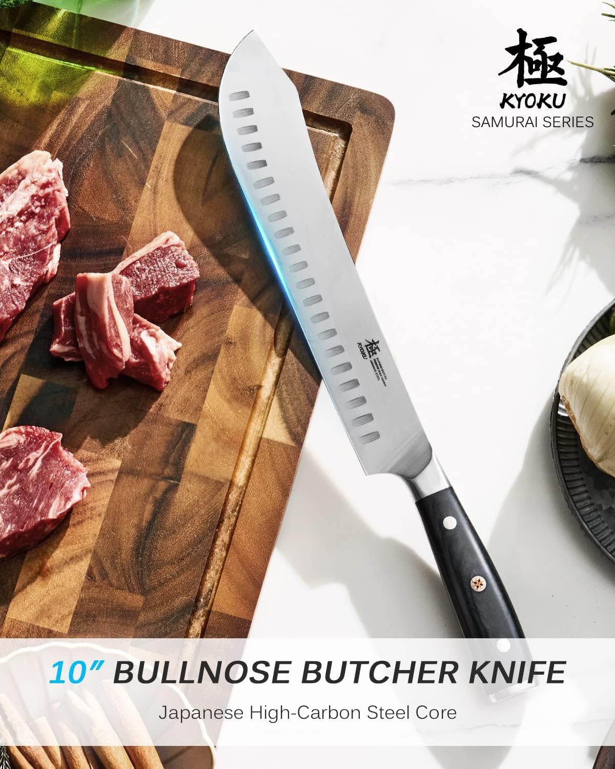 5" Serrated Cheese Knife - German Steel Cheese Slicer with Sheath | German 1.4116 Stainless Steel Full Tang Hollow Blade, Pakkawood Handle, Hard Soft Cheese Slicing Knife With Gift Box