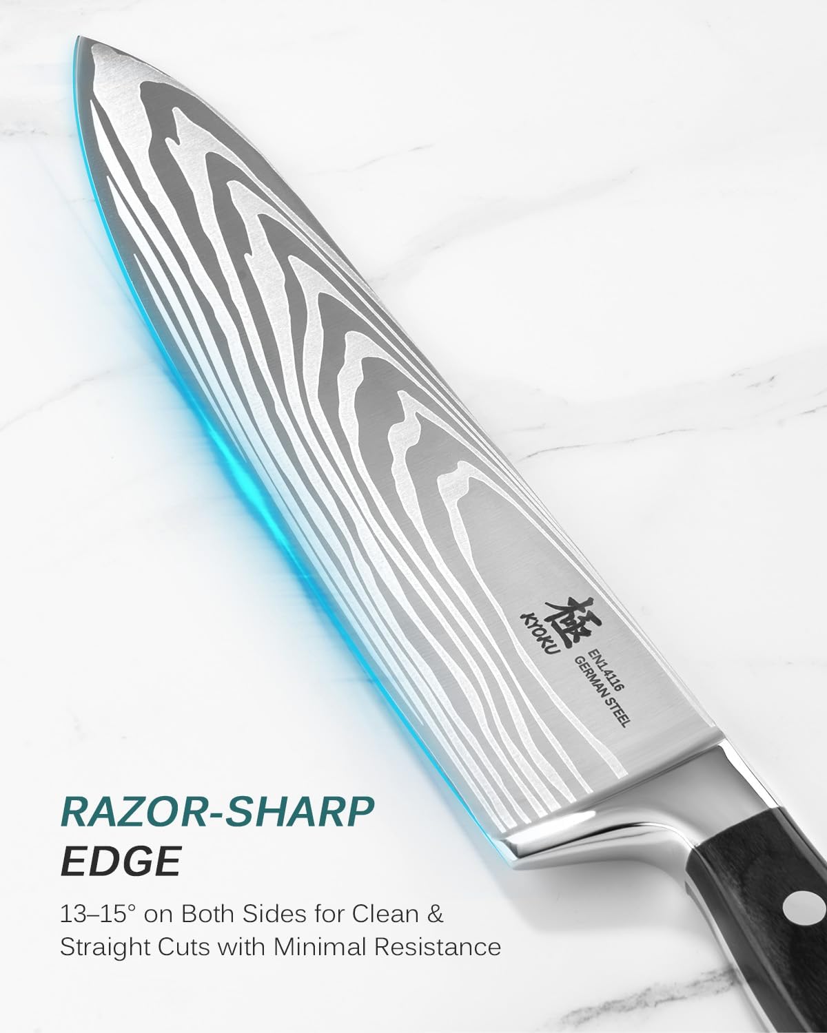 5" Serrated Cheese Knife - German Steel Cheese Slicer with Sheath | German 1.4116 Stainless Steel Full Tang Hollow Blade, Pakkawood Handle, Hard Soft Cheese Slicing Knife With Gift Box