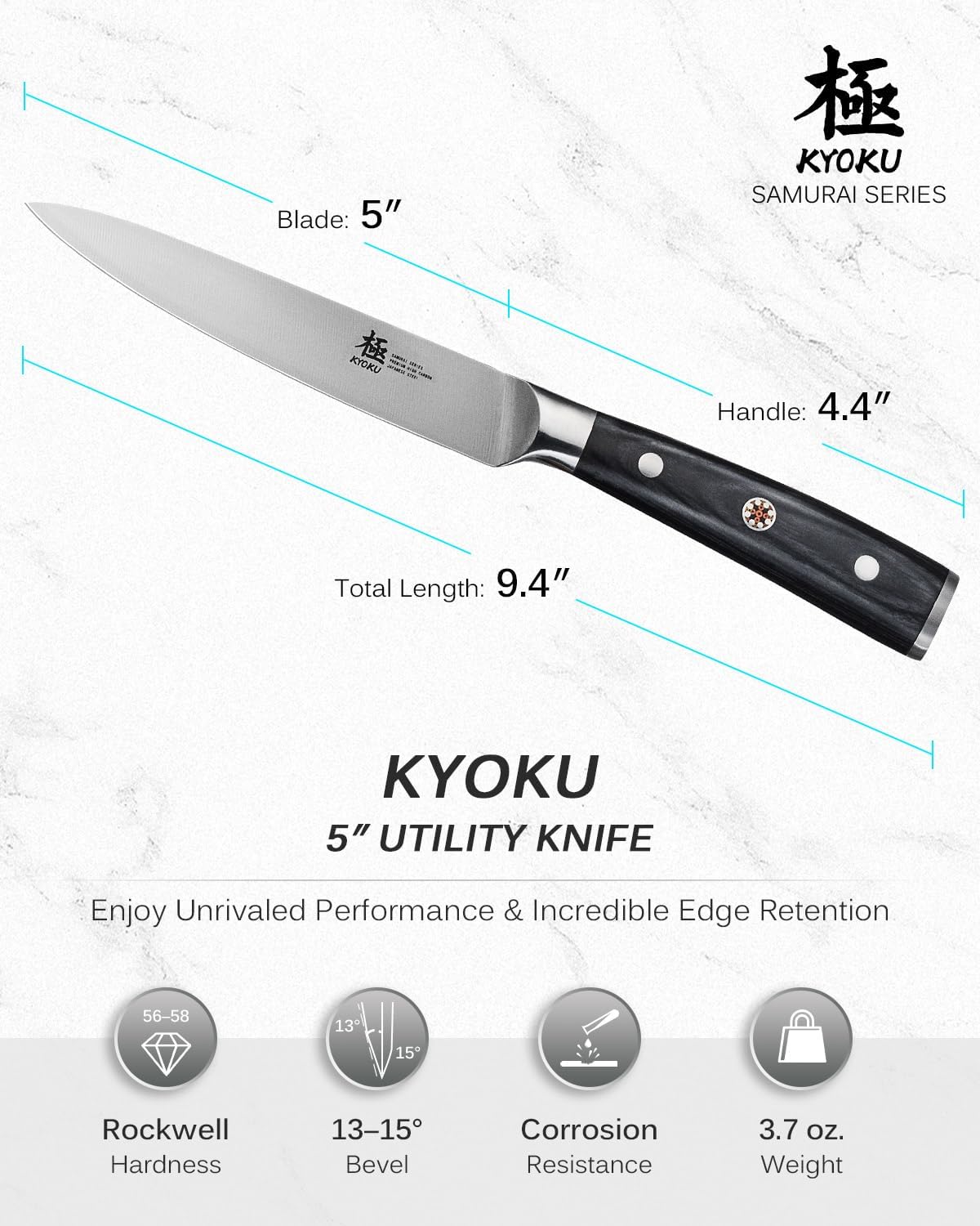 5" Serrated Cheese Knife - German Steel Cheese Slicer with Sheath | German 1.4116 Stainless Steel Full Tang Hollow Blade, Pakkawood Handle, Hard Soft Cheese Slicing Knife With Gift Box