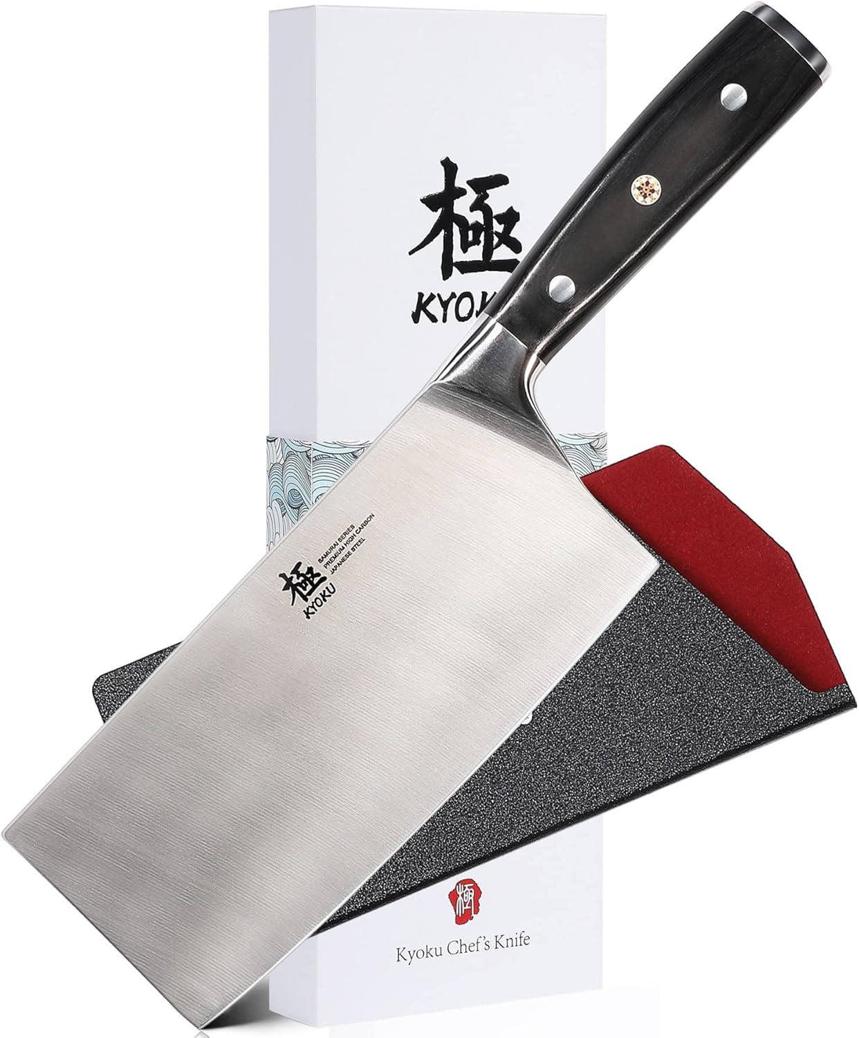5" Serrated Cheese Knife - German Steel Cheese Slicer with Sheath | German 1.4116 Stainless Steel Full Tang Hollow Blade, Pakkawood Handle, Hard Soft Cheese Slicing Knife With Gift Box