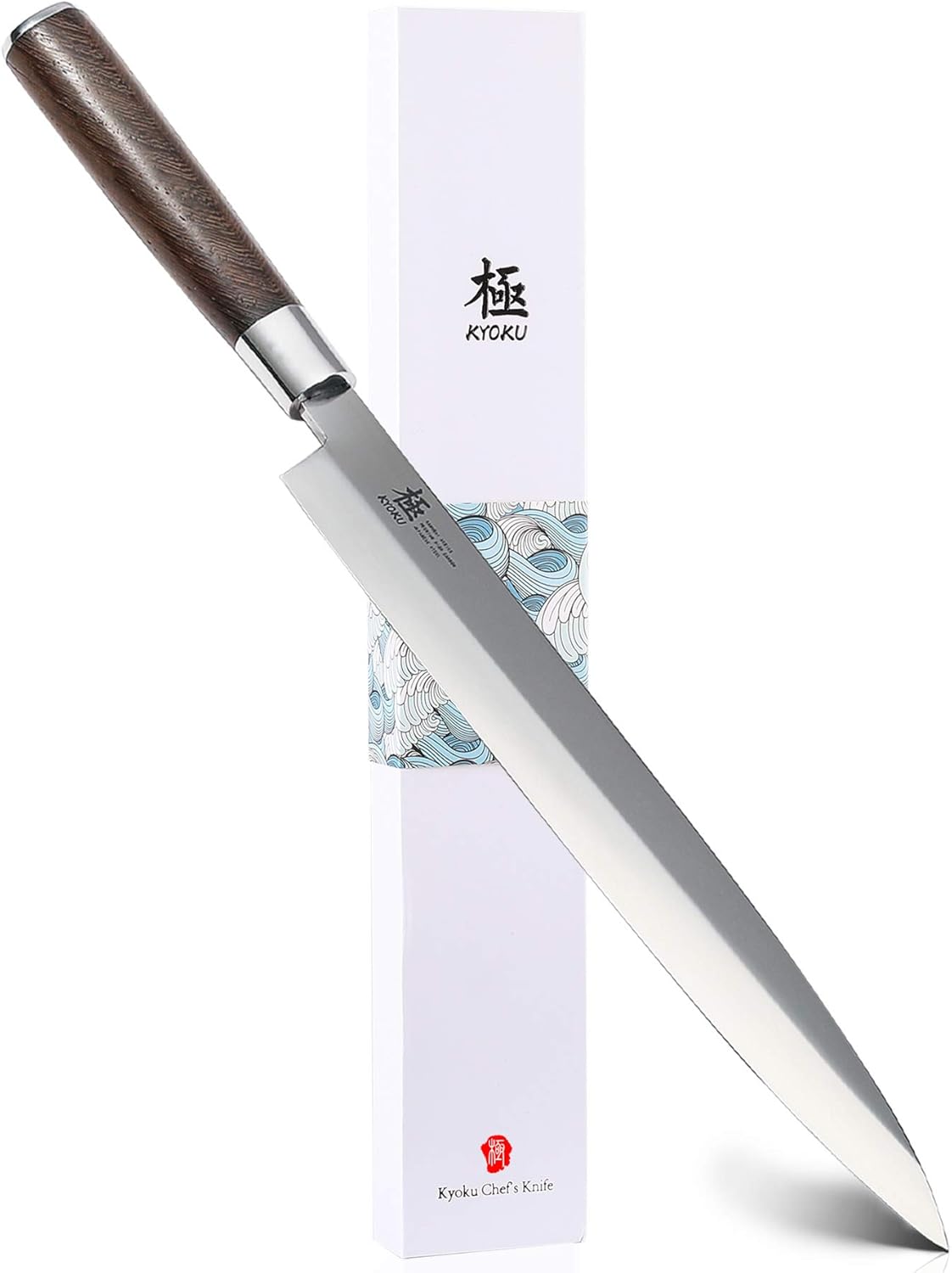 5" Serrated Cheese Knife - German Steel Cheese Slicer with Sheath | German 1.4116 Stainless Steel Full Tang Hollow Blade, Pakkawood Handle, Hard Soft Cheese Slicing Knife With Gift Box
