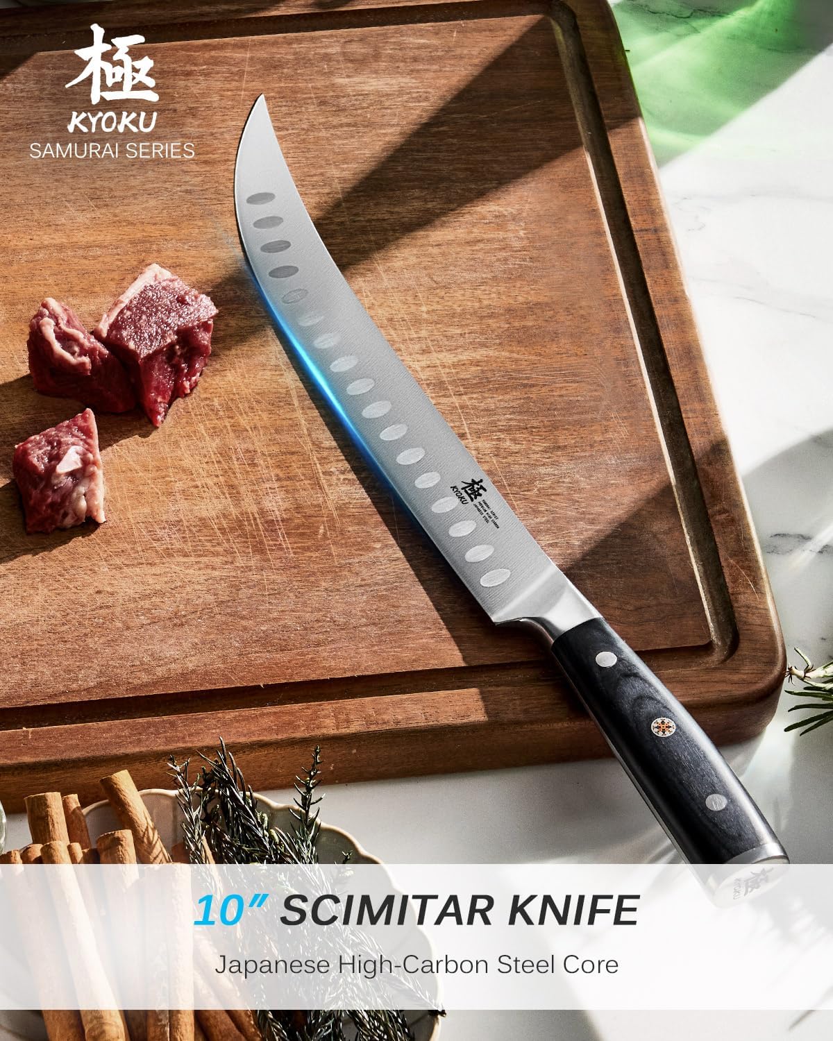 5" Serrated Cheese Knife - German Steel Cheese Slicer with Sheath | German 1.4116 Stainless Steel Full Tang Hollow Blade, Pakkawood Handle, Hard Soft Cheese Slicing Knife With Gift Box