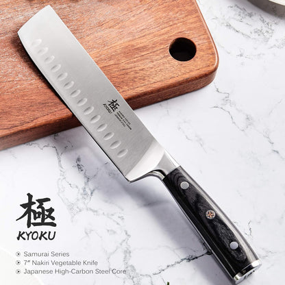 5" Serrated Cheese Knife - German Steel Cheese Slicer with Sheath | German 1.4116 Stainless Steel Full Tang Hollow Blade, Pakkawood Handle, Hard Soft Cheese Slicing Knife With Gift Box