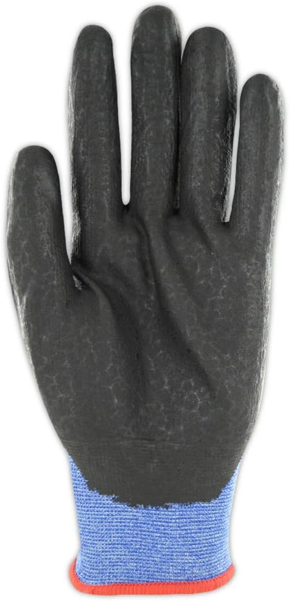 MAGID Cut Resistant Nitrile Coated AeroDex Work Gloves - Cut Level A5, 18GA, Touchscreen Compatible