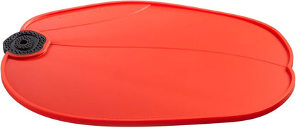 Large Silicone Cutting Board – Poppy Design Flexible Cutting Mat – 12 x 16 Inches