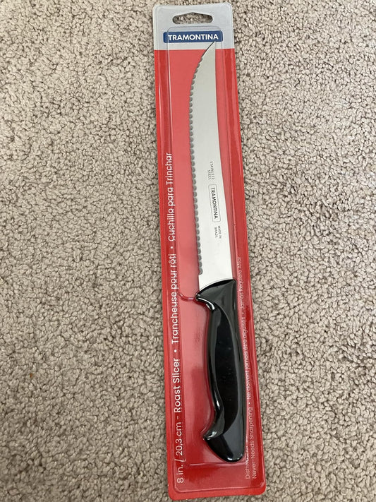Roast Slicer Knife, No Size, Silver