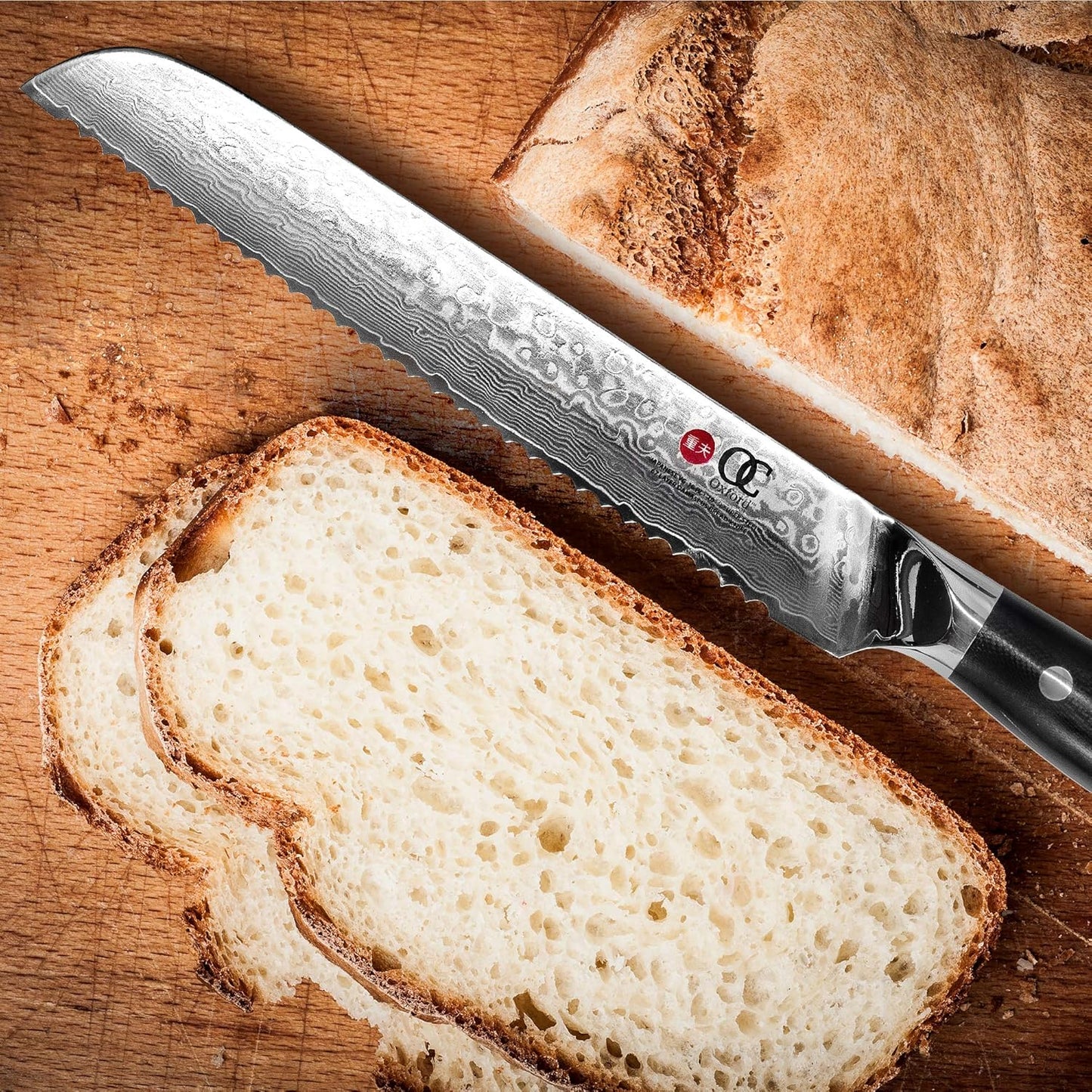 Kiritsuke Chef's Knife 8 Inch Damascus Japanese VG10 Super Steel 67 Layer High Carbon Stainless Steel