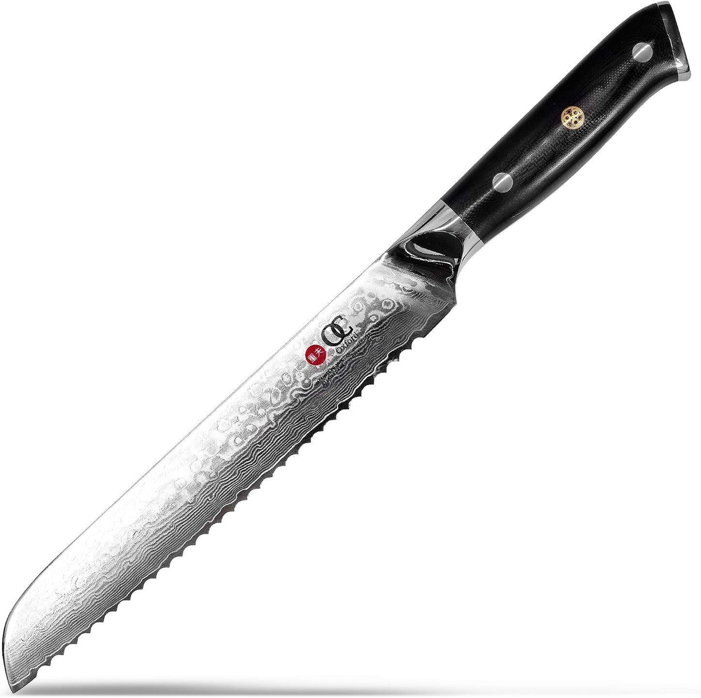 Kiritsuke Chef's Knife 8 Inch Damascus Japanese VG10 Super Steel 67 Layer High Carbon Stainless Steel